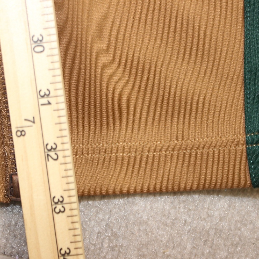 Makobi Mens XL Tracksuit Set Tan Camel Multi Color Stripe Zip Jacket Pants M2757 - Picture 13 of 16